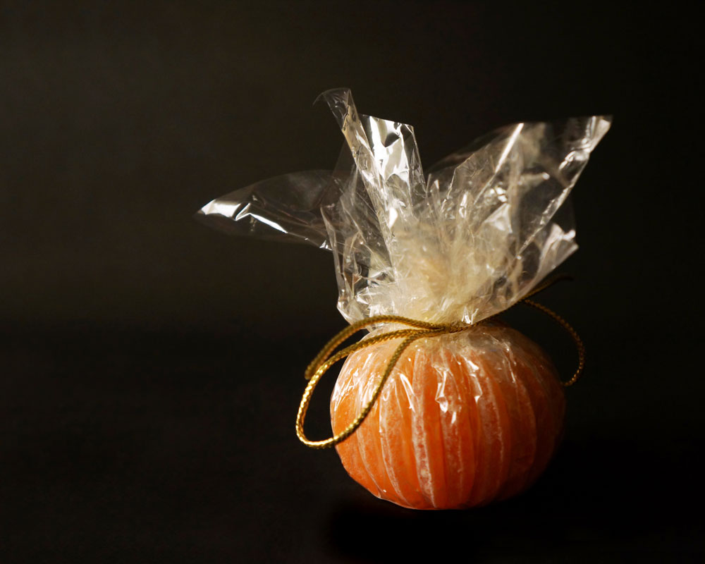 Mandarine, packaging, design culinaire, noël 2015, à la mère de famille, bonbons, less is more